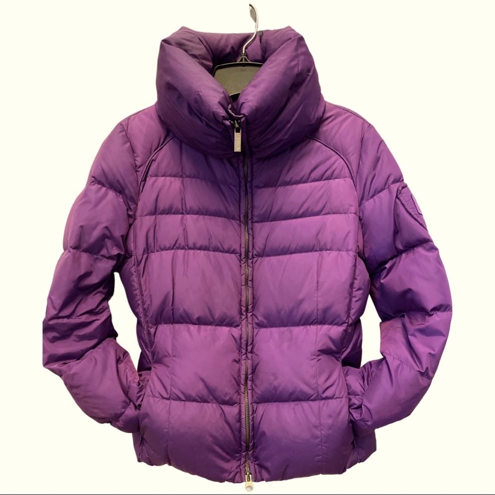 ADD DOWN purple puffer jacket